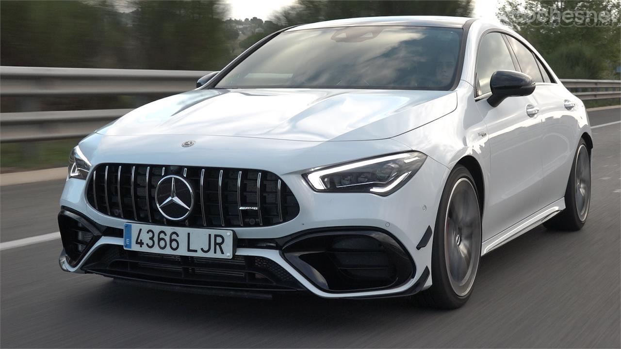 El Mercedes-AMG CLA 45 S 4MATIC+ podría utilizarse como único coche teniendo en cuenta el consumo.