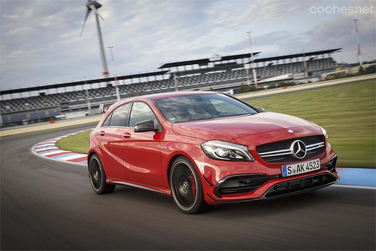 Pudimos conducir el Mercedes-AMG A 45 4MATIC en el circuito de Lausitzring.