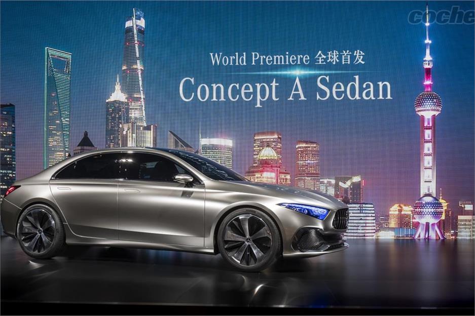 Resultado de imagen de mercedes-benz clase a l sedan