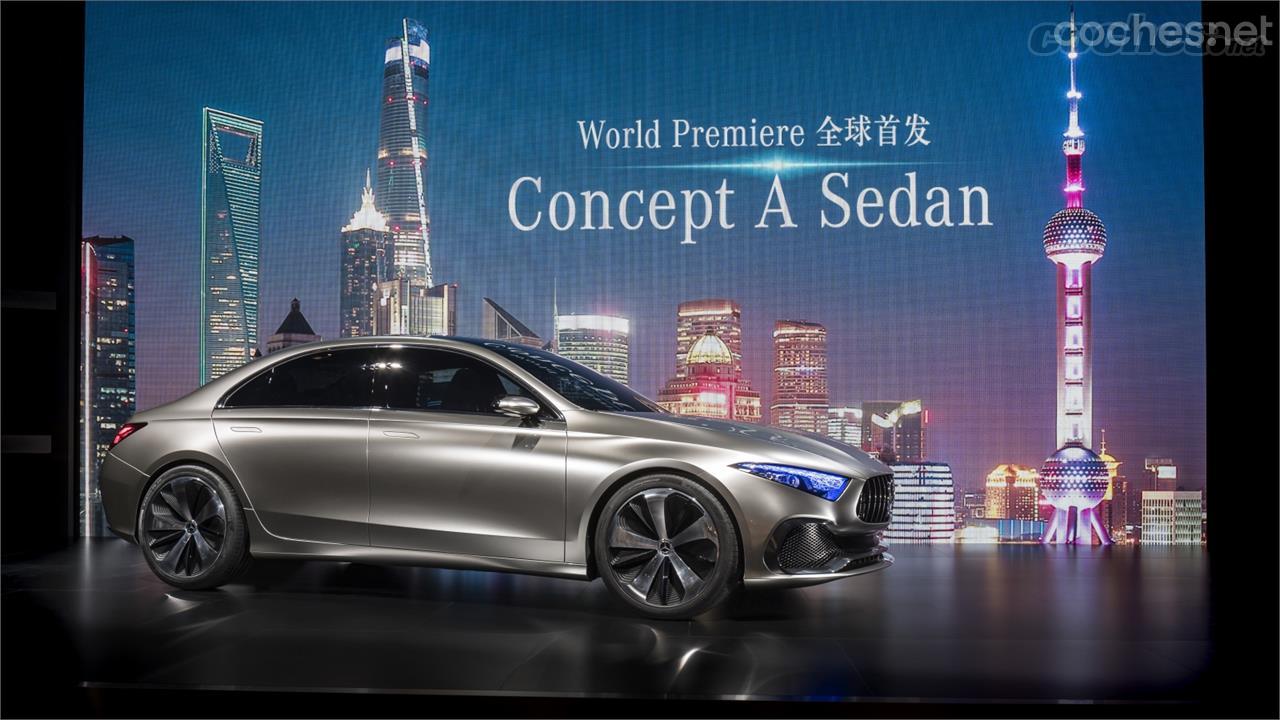 Mercedes-Benz Concept A Sedan: El futuro Clase A