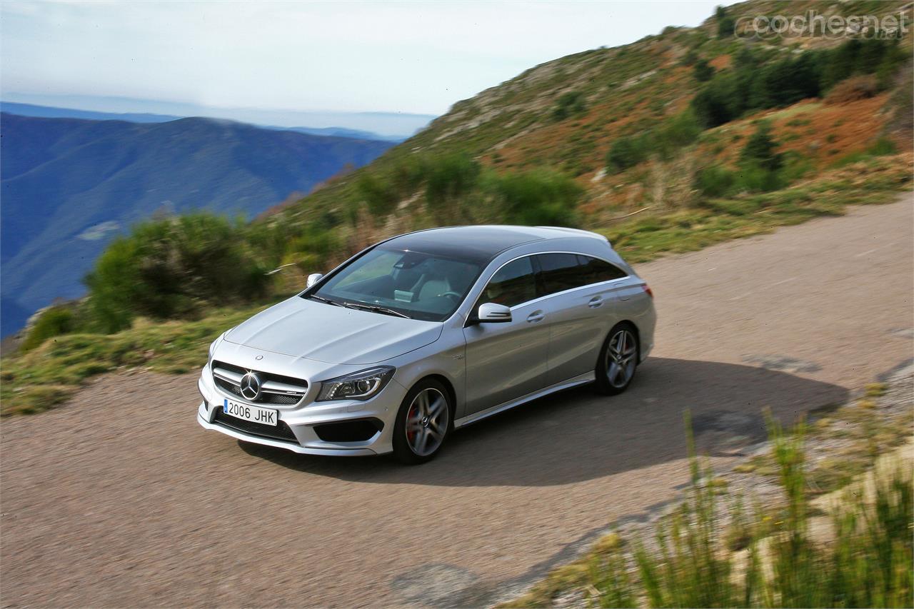 ¿Buscas un coche para todo uso pero con altas prestaciones? Este CLA Shooting Brake es una buena opción. Si el dinero no es problema, claro.