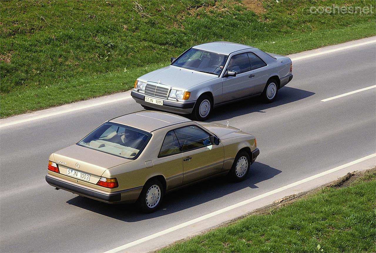 En el Salón de Ginebra de 1987 Mercedes-Benz presentó el cupé de la Clase E W124, los 230 CE y 300 CE (C124).