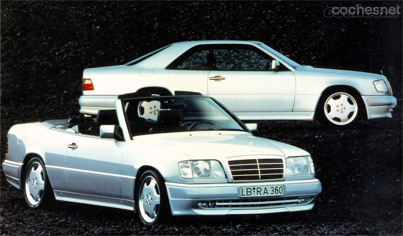 Con el restyling de 1993, intermitentes delanteros blancos y traseros de color gris, llegó también la versión E36 AMG con 272 CV y 250 km/h de punta.