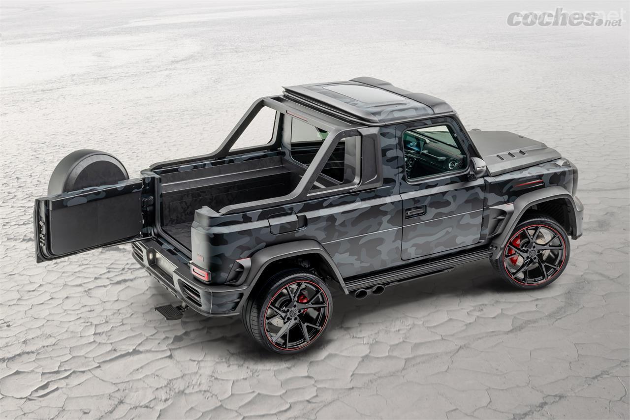 El Star Trooper PickUp toma como base un Mercedes-AMG G63.