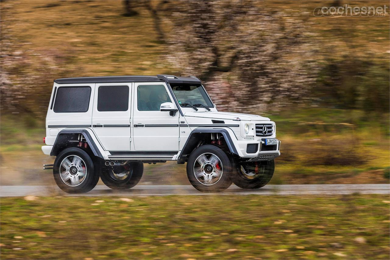 En breve llegará una versión 4x4² del nuevo G (Foto: Daimler Archive).