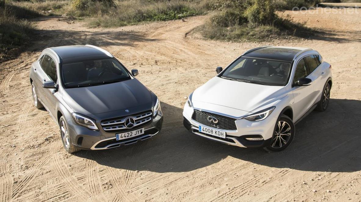 Mercedes Benz Gla 2 D 4matic Vs Infiniti Qx30 2 2d Awd Noticias Coches Net