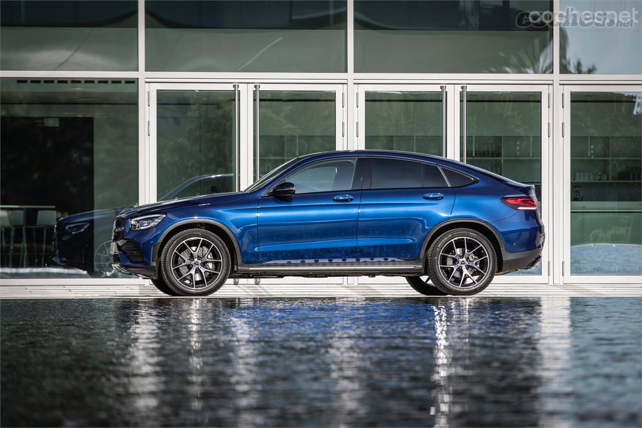 La puesta al día del Mercedes-Benz GLC no deja atrás a la versión Coupé. También saldrá a la venta este mismo año.