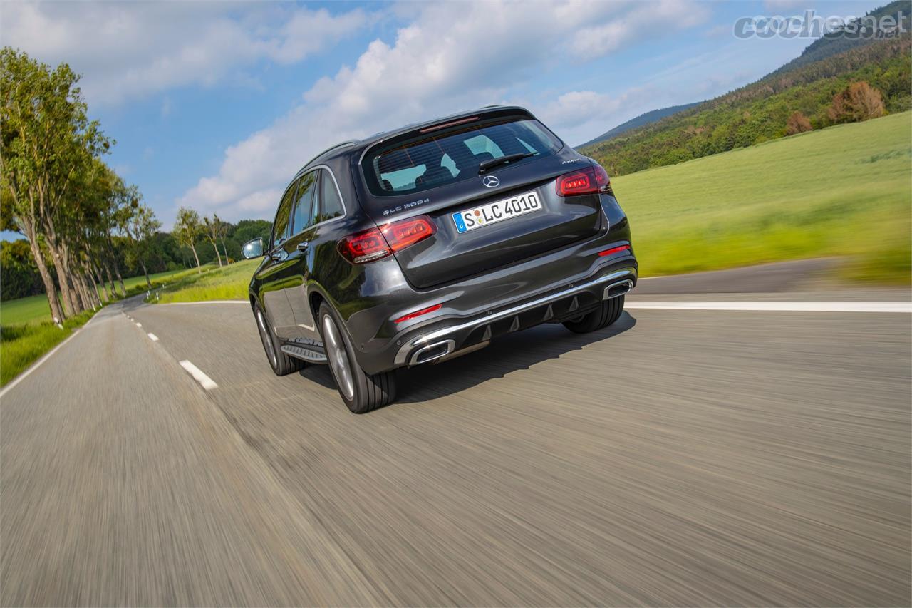 Con sus 245 CV de potencia, el diésel GLC 300 d es ideal para circular a velocidad máxima por las envidiables "autobahn" alemanas. 