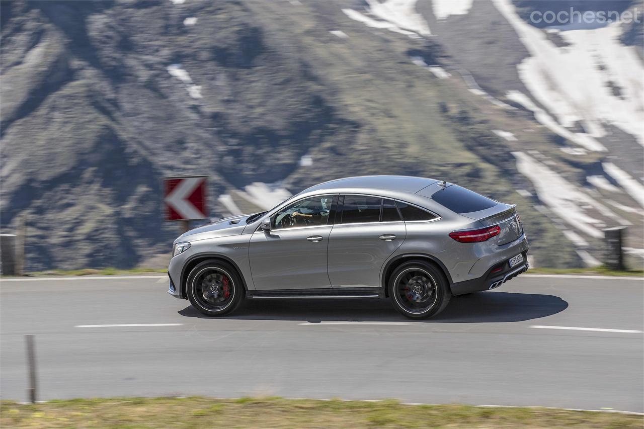 El GLE Coupé es la derivación más deportiva de la nueva Clase GLE. Aún así, su carrocería de cinco puertas le da una buena practicidad para uso diario o familiar. 