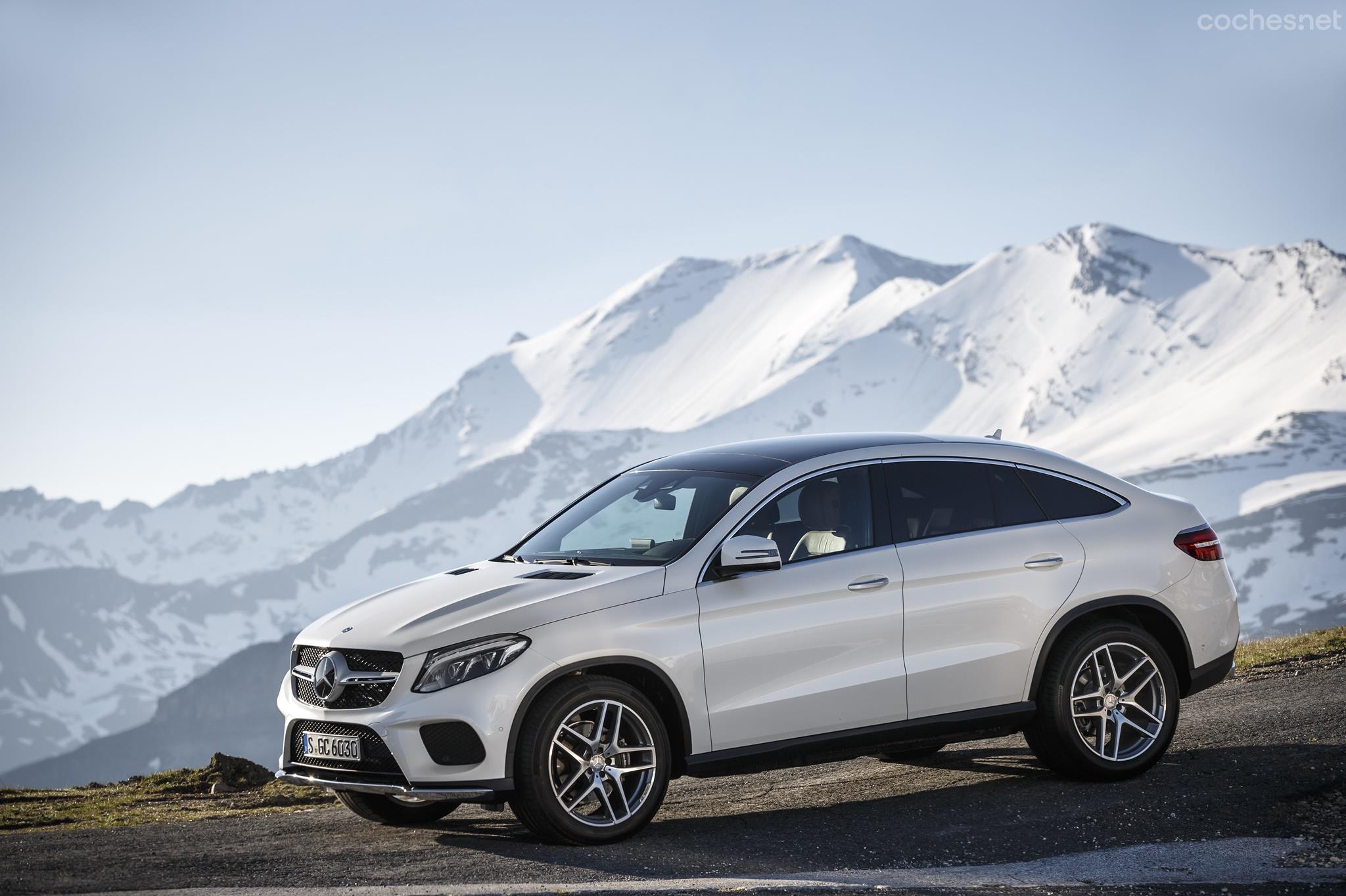 Mercedes-Benz GLE Coupé. Recuerda mucho a "otro" alemán, y no es casualidad.