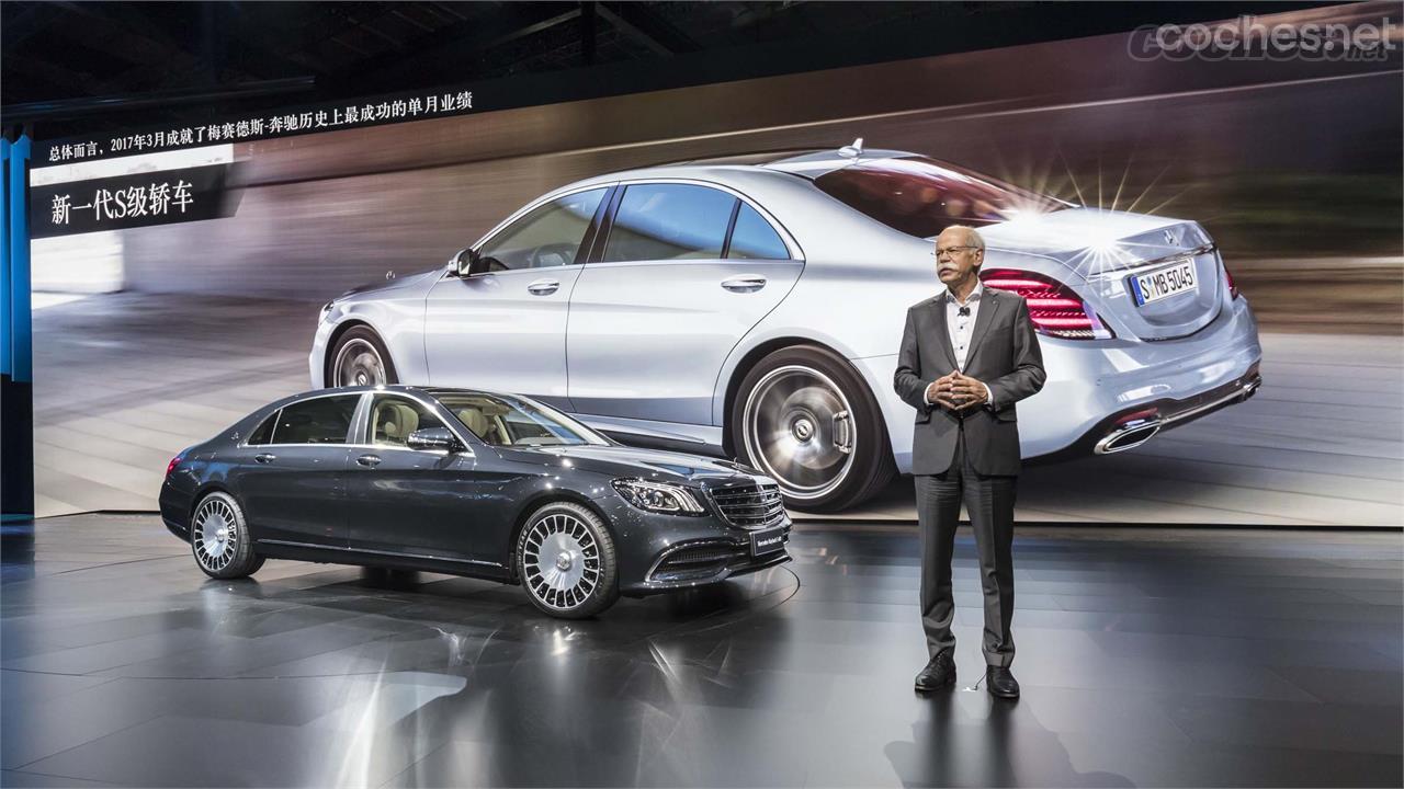 El mismo Dr. Zetsche presentó el nuevo Mercedes-Benz Clase S 2017 en el Salón de Shanghai.