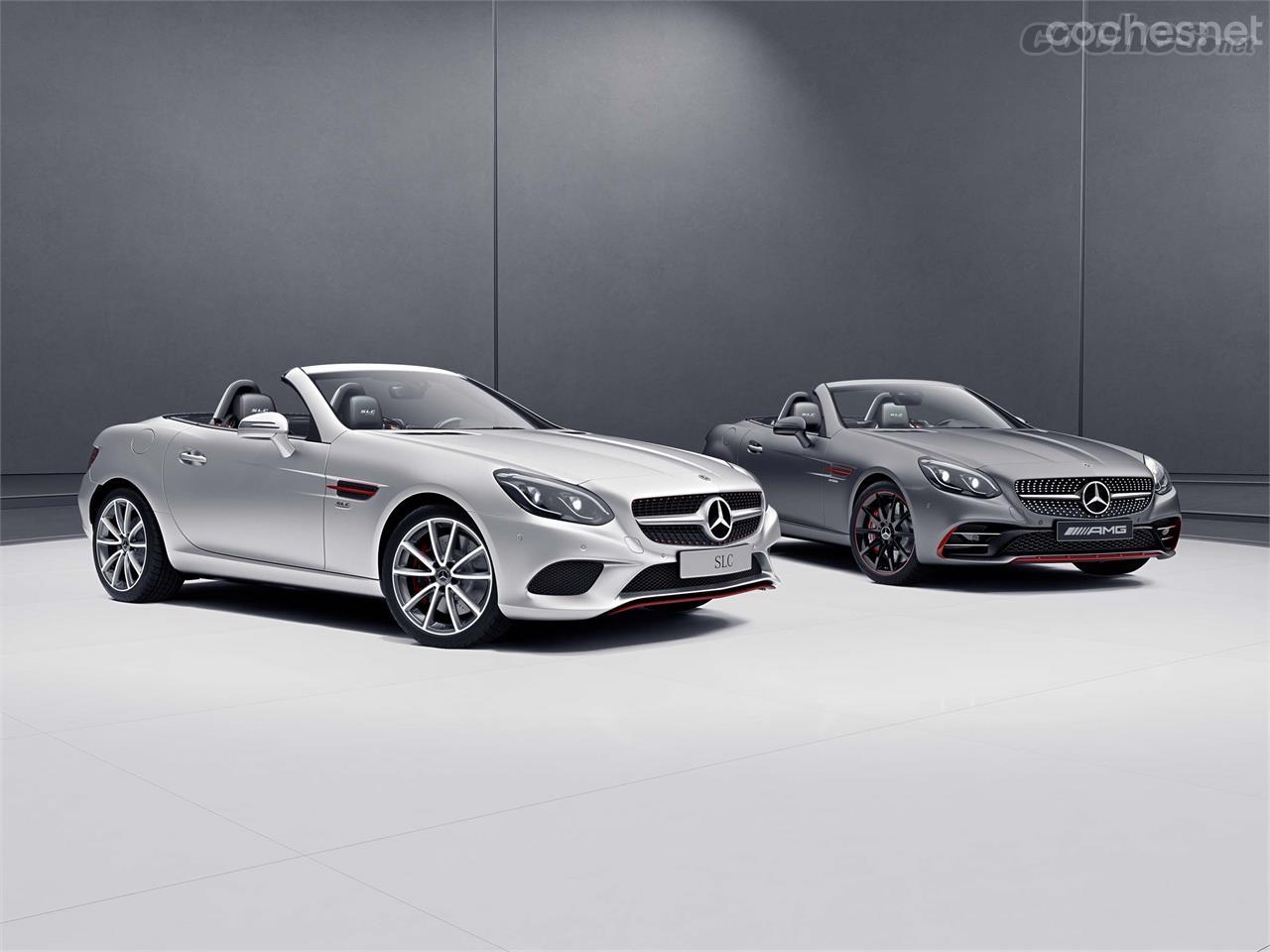 Mercedes SLC RedArt Edition y SL designo Edition