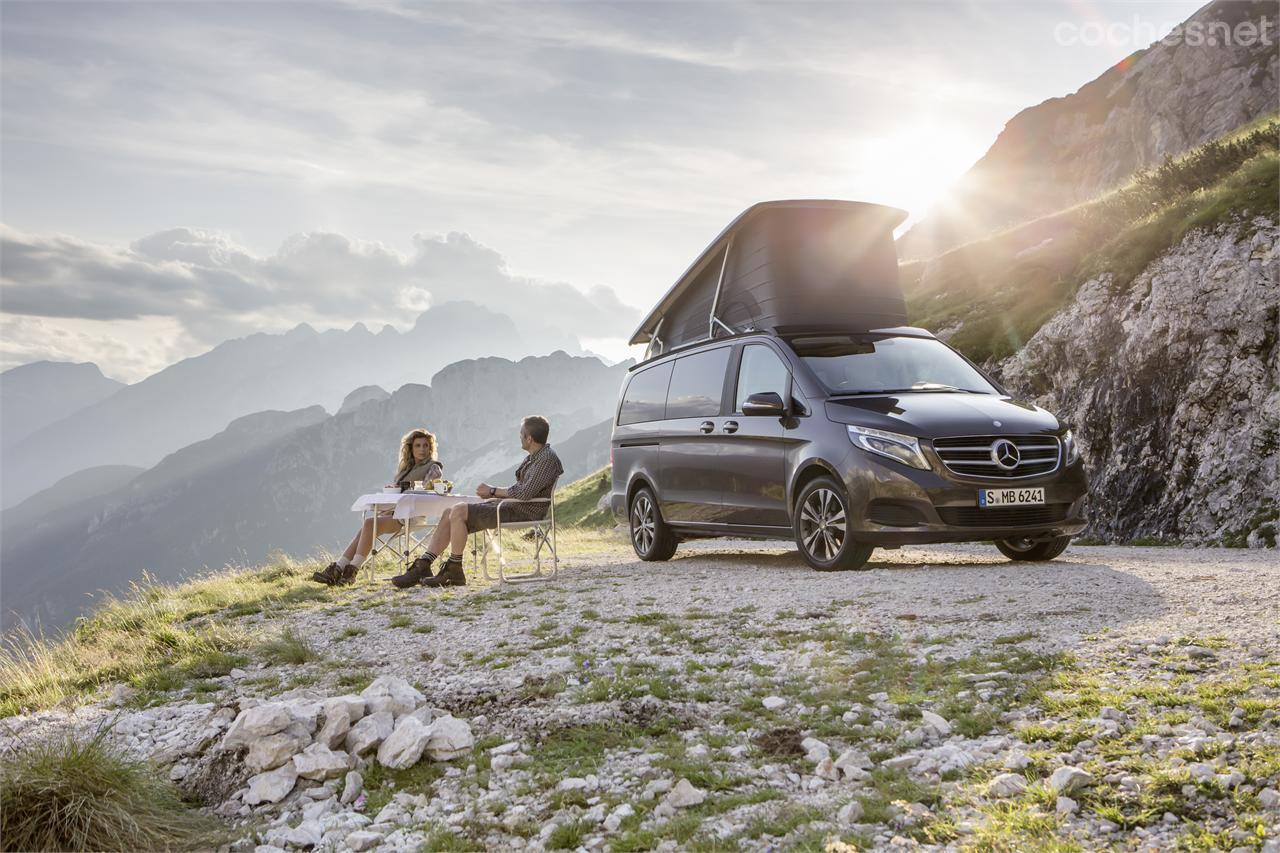 La Mercedes-Benz Marco Polo nos permitirá viajar de manera totalmente autónoma.