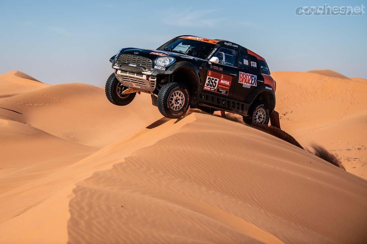 X-Raid con más de 18 años de experiencia ha vencido en 5 ocasiones el Rally Dakar. 