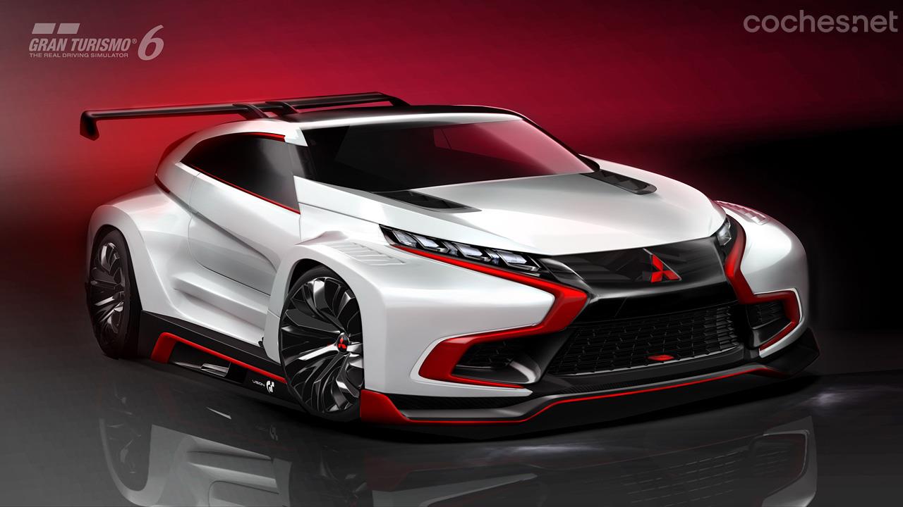 La característica parrilla servirá de inspiración para la futura generación de modelos de Mitsubishi.