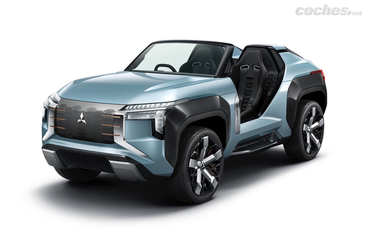 Mitsubishi MI-Tech Concept: Enchufable con turbina de gas