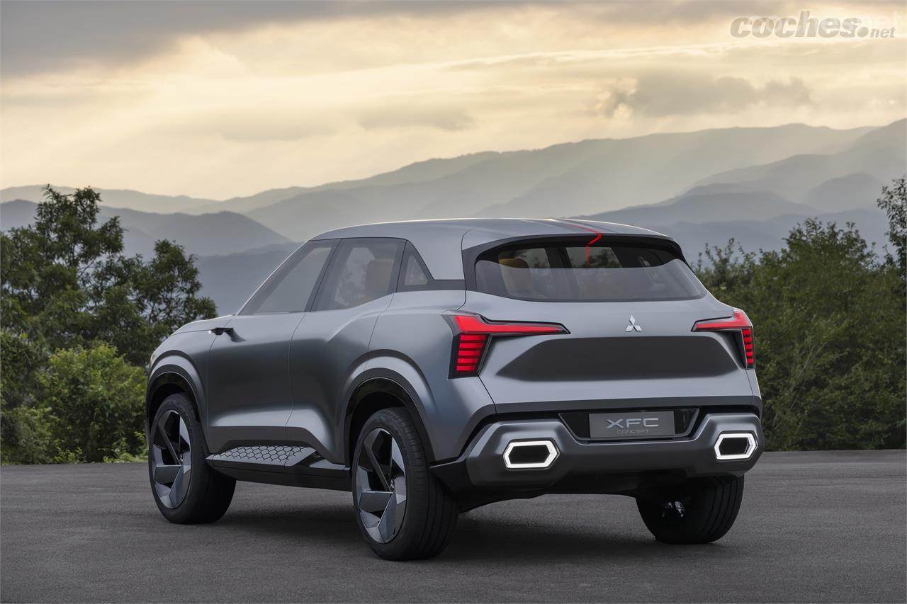 La estética de este Mitsubishi XFC Concept podría aplicarse a nuevos modelos del grupo, también en Europa... en los que no sean de origen Renault.