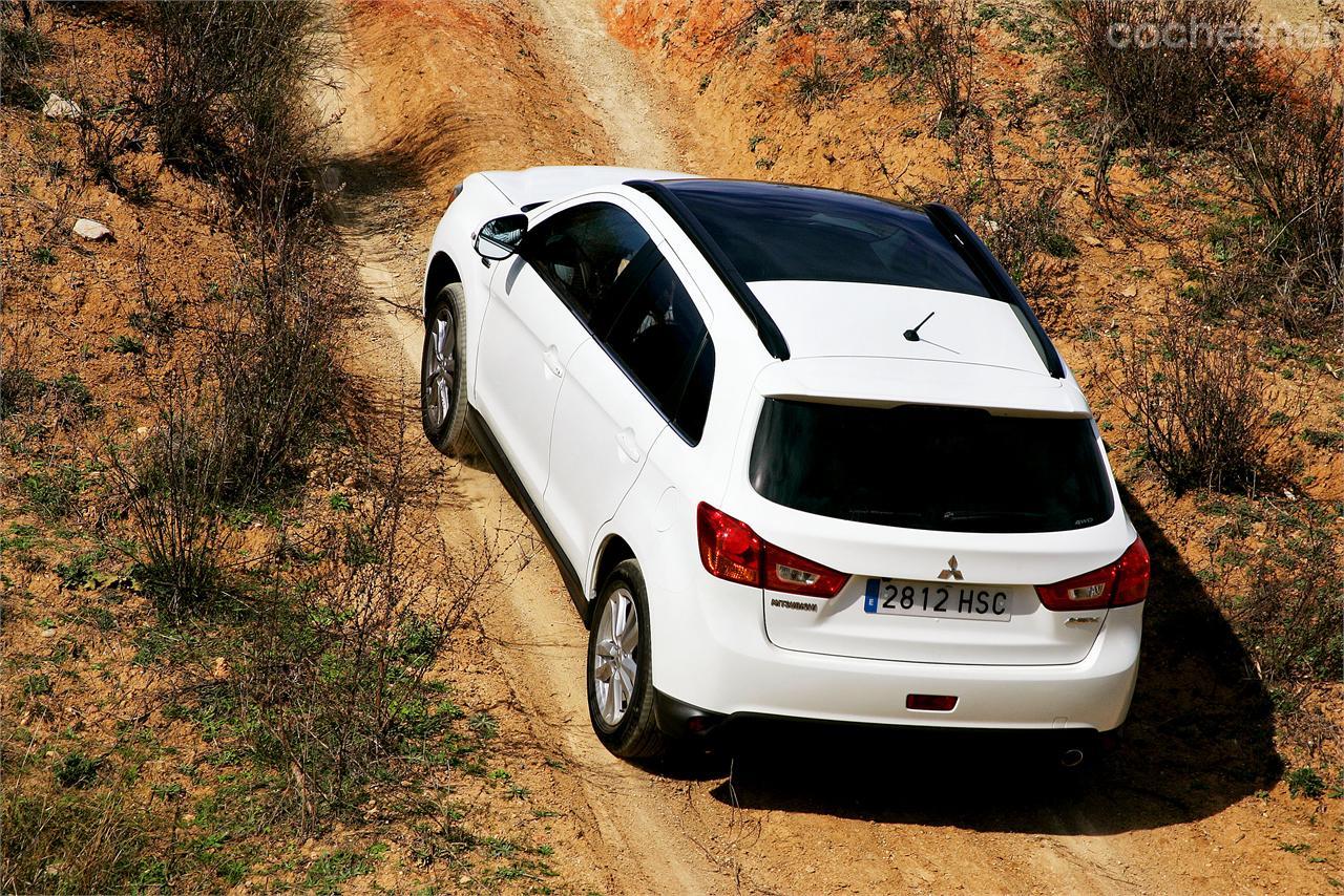 El Mitsubishi ASX es suficientemente cómodo como para plantearse excursiones por la montaña, aunque no es un verdadero todoterreno. 