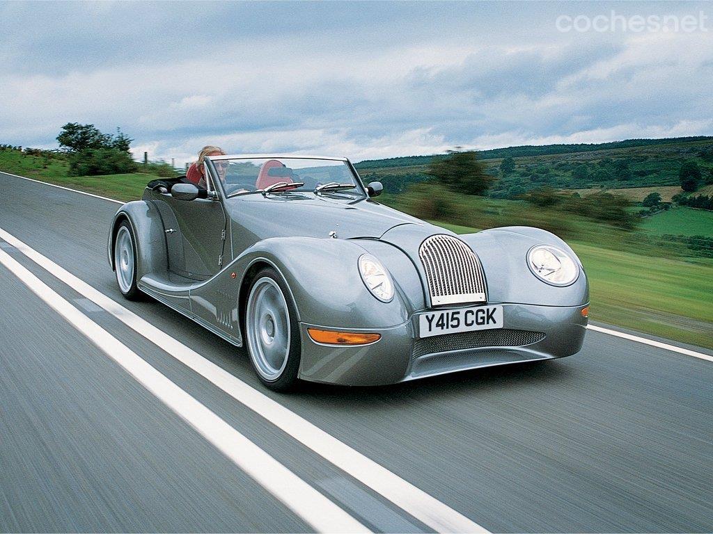 Este es el increíble Morgan Aero 8 (año 2000), el primer modelo de la marca en 48 años.