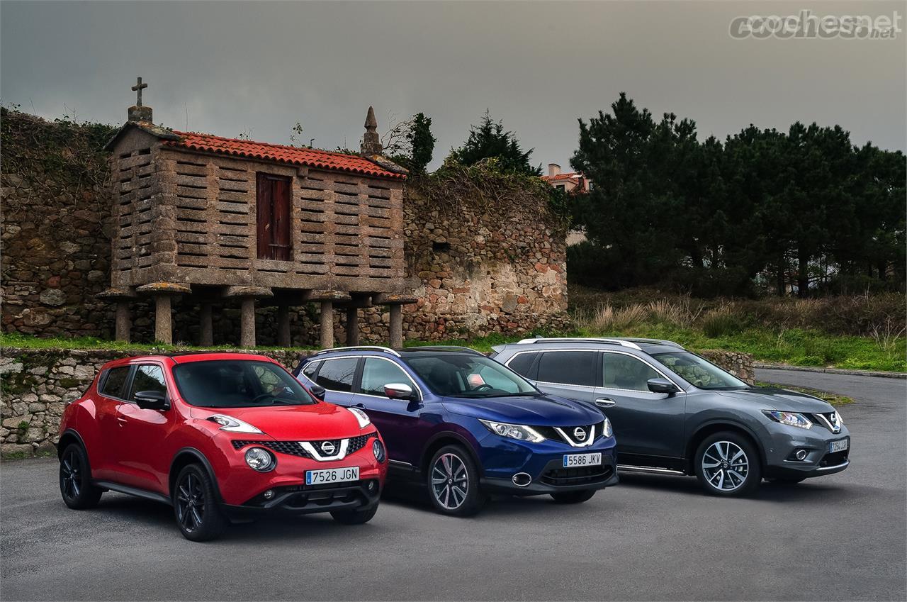 Con los Qashaqi, Juke y X-Trail, Nissan es sin duda una de las marcas más potentes en el mercado de SUV y crossover. [Fotos: Nissan / J.C. Grande]