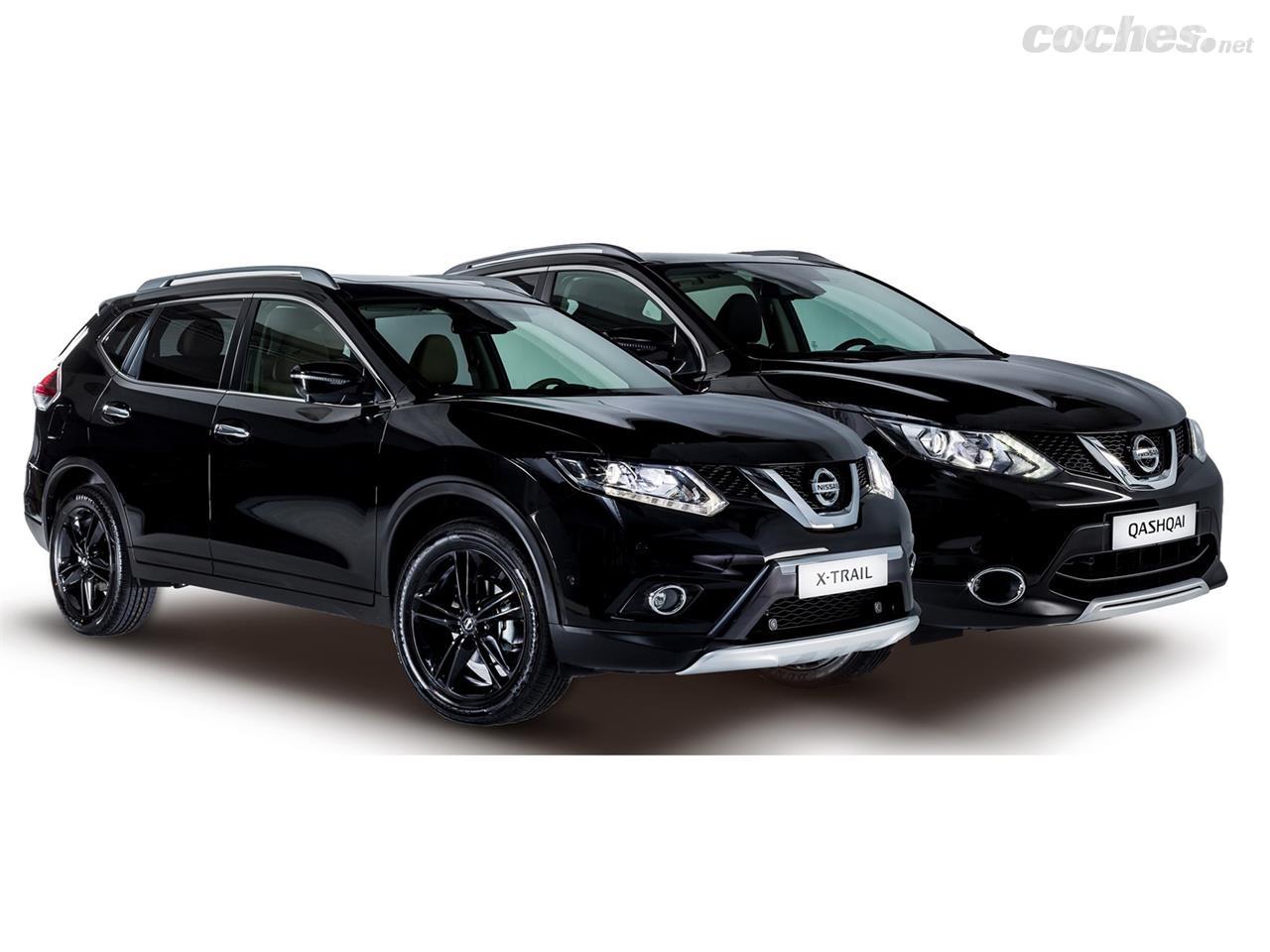 Nissan Qashqai y X-Trail Black Edition