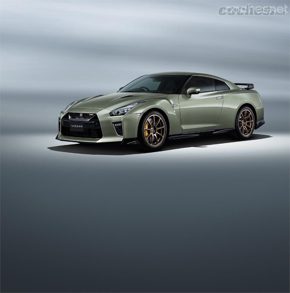 Esta es la nueva versión Premium Edition T-Spec del Nissan GT-R 2022, que se empezará a vender en Japón a partir de octubre. 