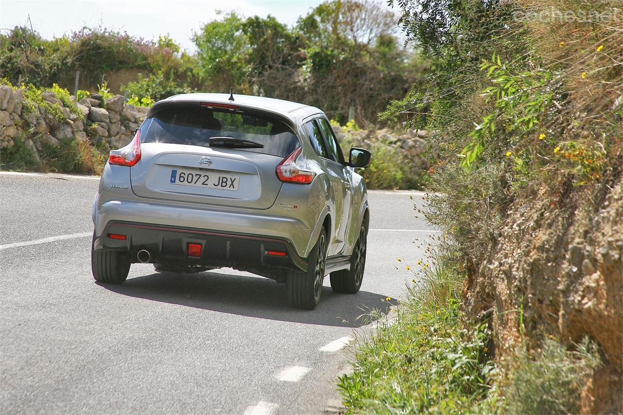 Los retoques en motor y chasis convierten a este Juke en un auténtico GTI. La tracción integral también ayuda; el cambio no tanto.