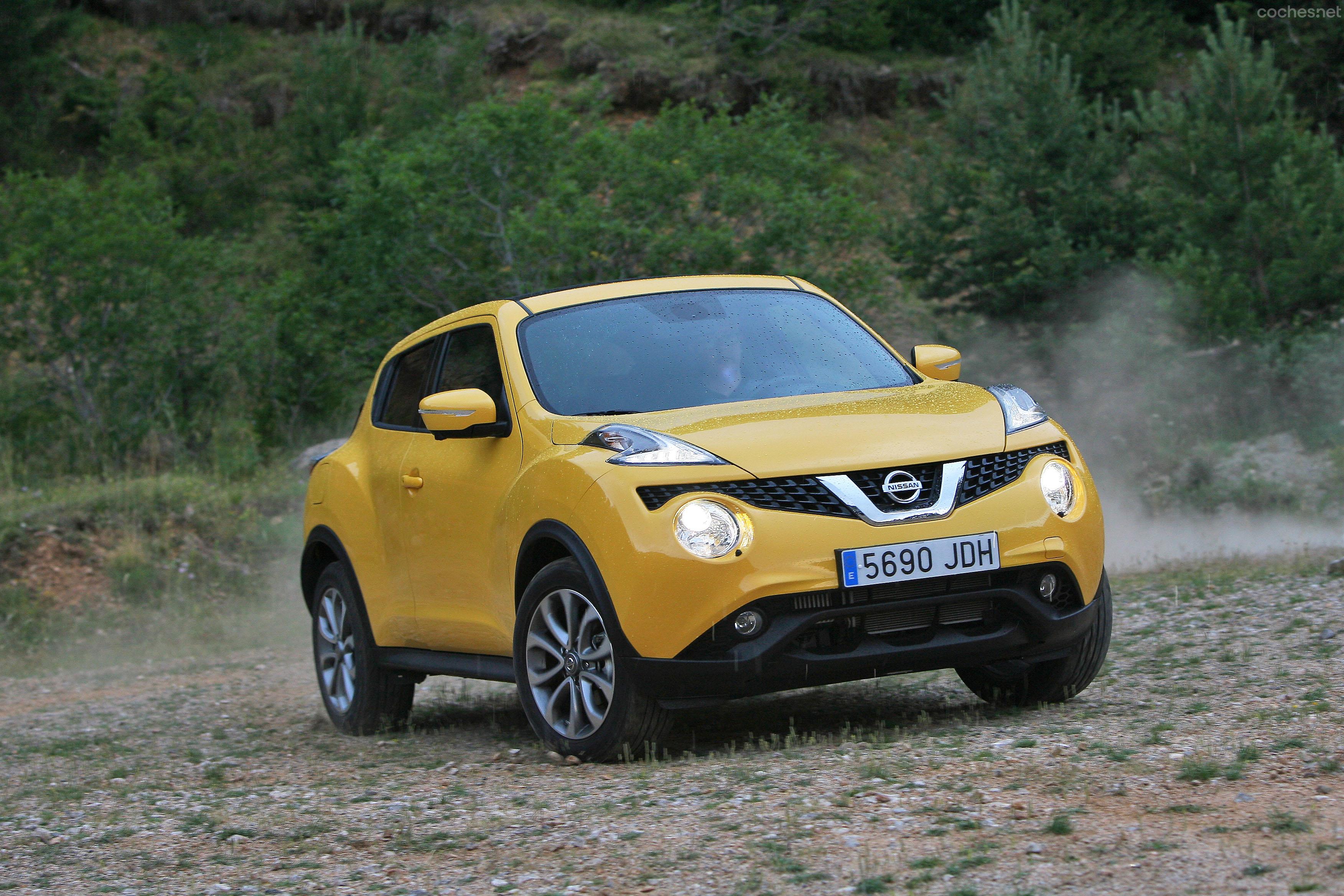 El Nissan Juke es uno de los más efectivos en trayectos de montaña, aunque sus suspensiones, como la mayoría de sus rivales, pecan de blandas.