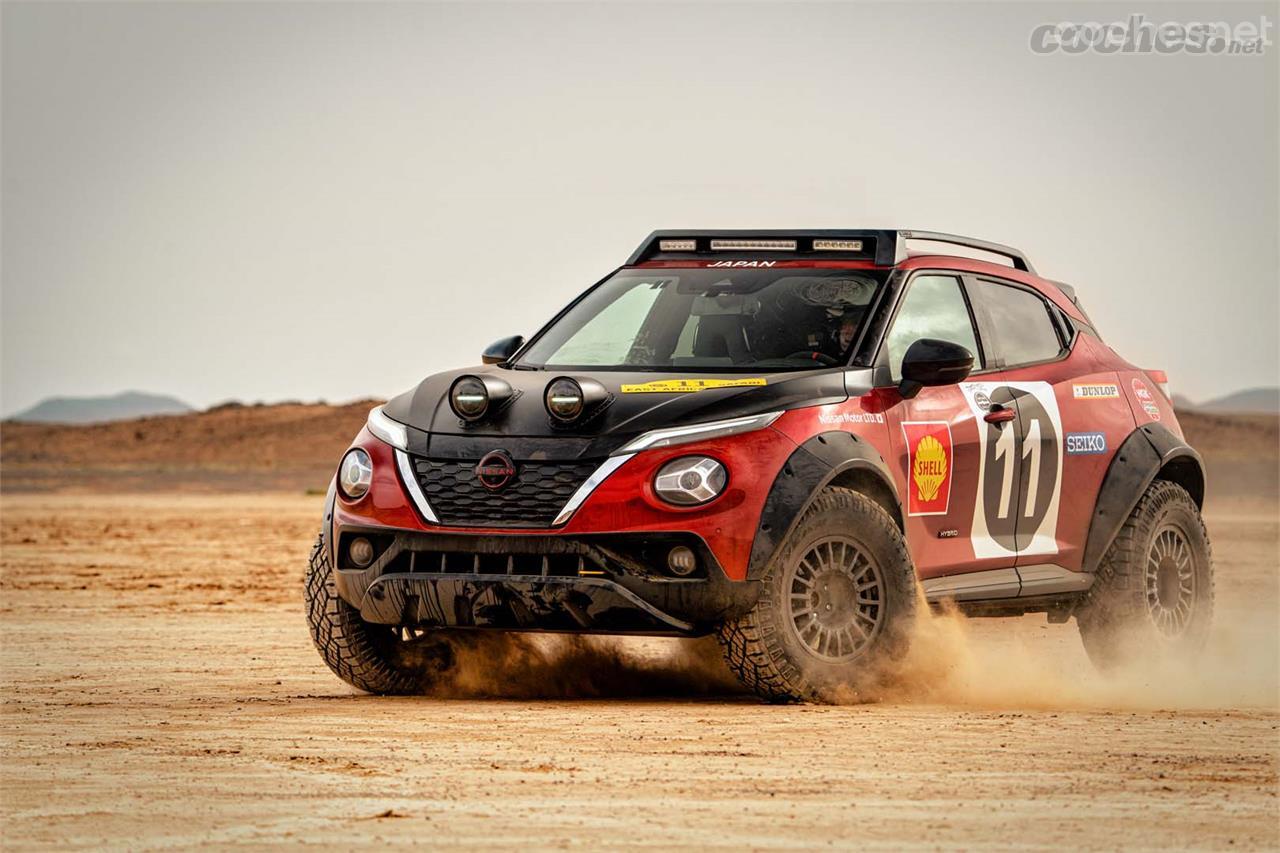 El Nissan Juke Hybrid recurre a un motor de 4 cilindros en línea y 1,6 litros atmosférico que está apoyado por dos motores eléctricos.