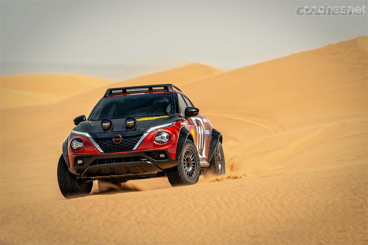 Para la zona de dunas de la prueba en el desierto del Sahara conté con la ayuda del experimentado piloto Jaume Aregall.