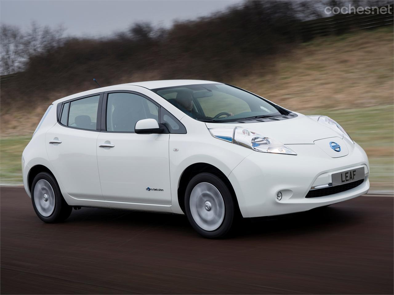 Nissan LEAF. Estéticamente no hay cambios con su antecesor.