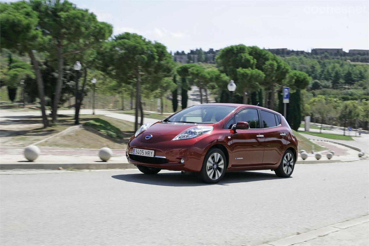 Eminentemente urbano, el Leaf tiene poca autonomía para utilizarlo en carretera.