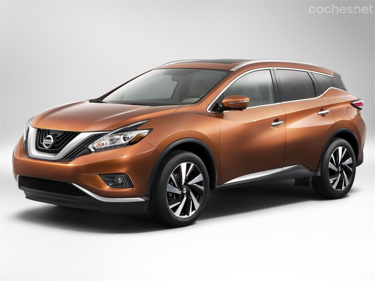 Emparentado estéticamente con Qashqai y XTrail, el nuevo Murano es realmente atractivo.