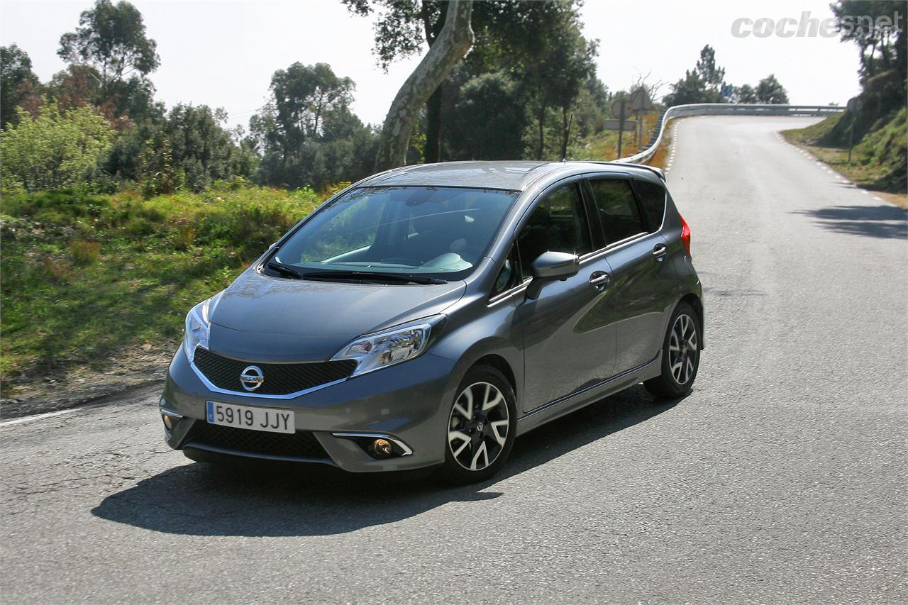 El Nissan Note se desenvuelve bien por entornos urbanos, pero también en carretera. Es un vehículo muy polivalente. 