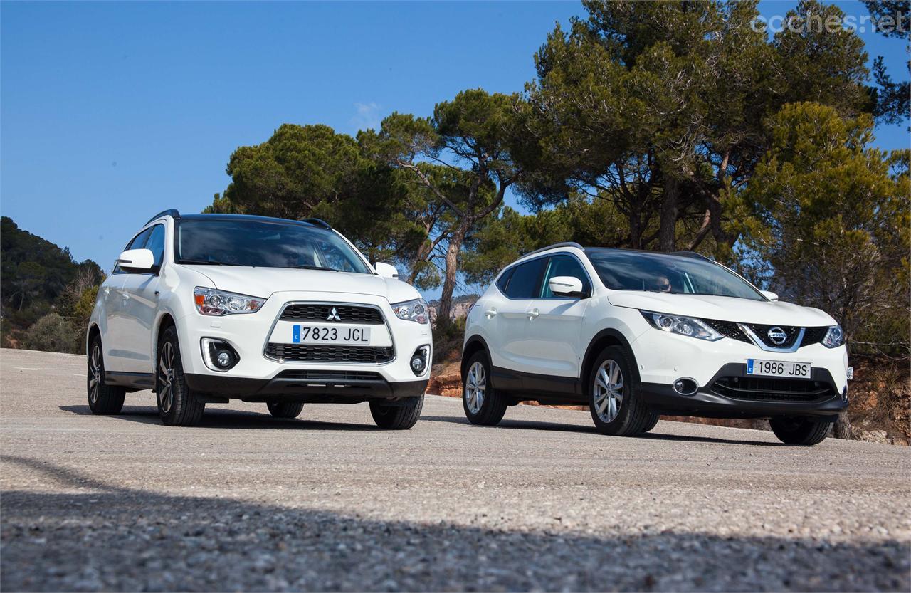 Nissan Qashqai 1.5 dCi 4x2 vs Mitsubishi ASX 180 DI-D 2WD | Noticias ...