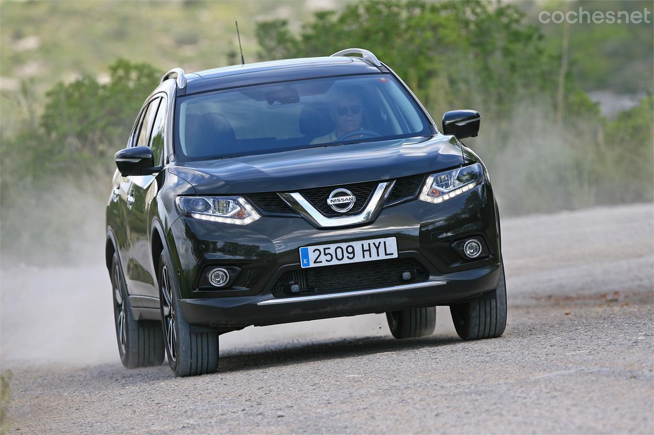 El nuevo X-Trail se convierte, en la práctica, es el sucesor del anterior Qashqai+2. Fotos: Eloy García.