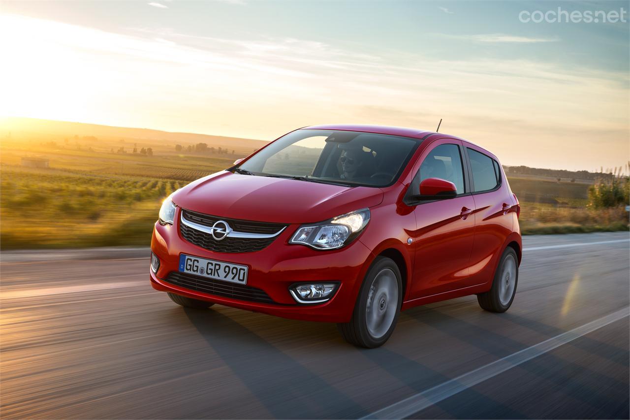 Así es el nuevo Opel Karl, un utilitario de menos de poco más de 3 metros y  medio de longitud pero con una buena capacidad para cinco pasajeros. 