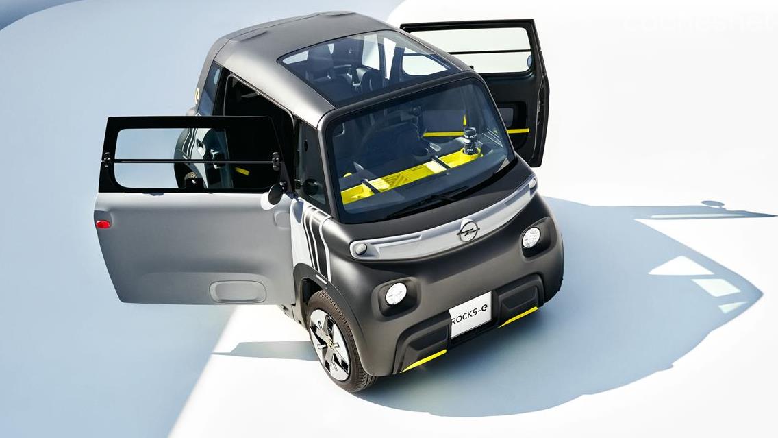 Opel Rocks-e es micro-coche eléctrico sin carnet con 75 kilómetros autonomía | Noticias Coches.net