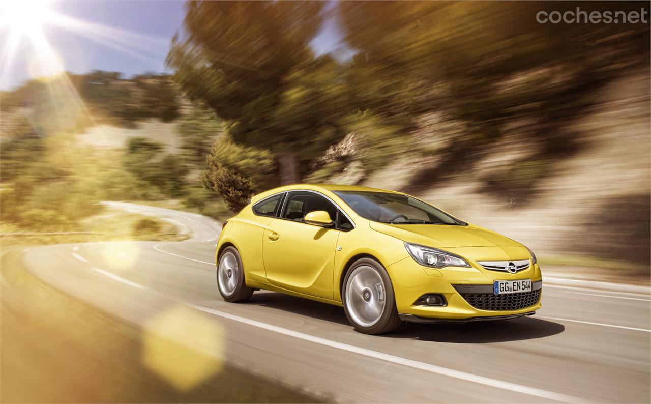 El Opel Astra GTC gana en agilidad y prestaciones con la nueva mecánica