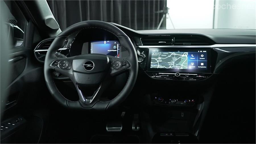 El interior del nuevo Corsa está a la última en cuanto a digitalización y conectividad. 