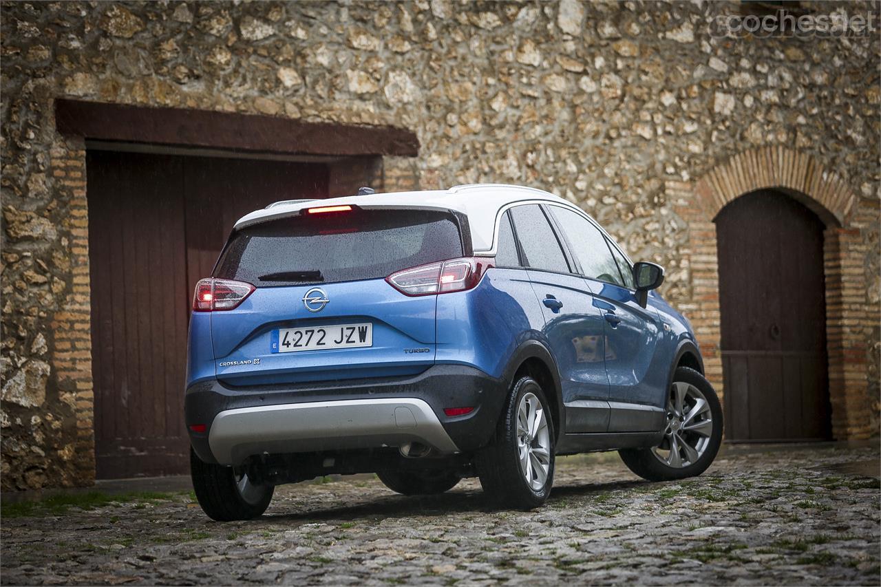 El Opel Crossland X se desmarca estéticamente de sus más directos rivales. No deja indiferente. 