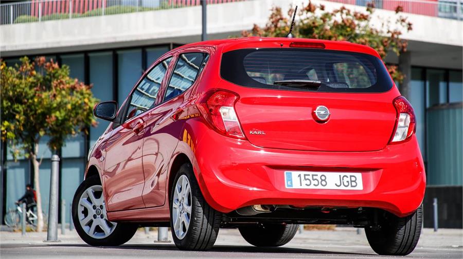 El Opel Karl es un pequeño monovolumen ideal para uso urbano. Se sitúa entre el Opel Adam y el Opel Corsa (Fotos: Asensi Carricondo)