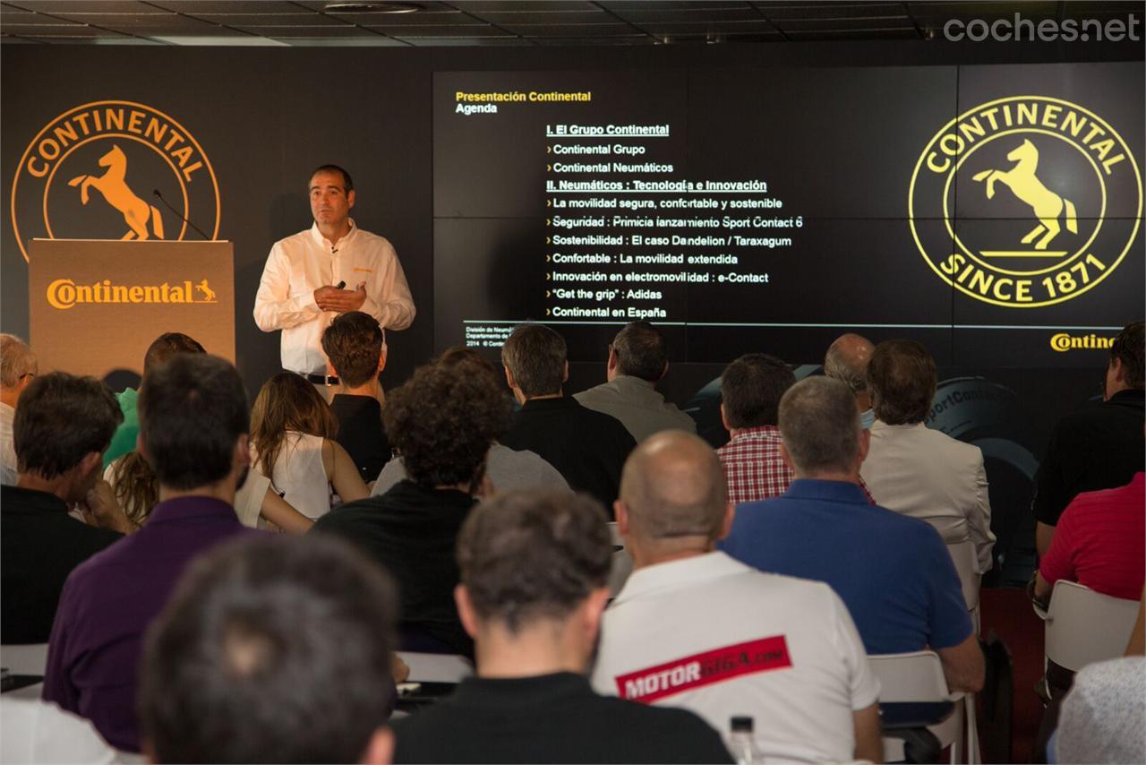 Jon Ander García, Director General de Continental en España, ha presentado las últimas novedades de la compañía.