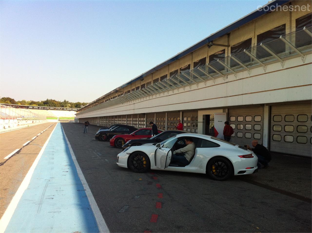 Porsche llevó a la prensa especializada al circuito de Hockenheim (Alemania) para explicar al detalle las modificaciones efectuadas en el 991.