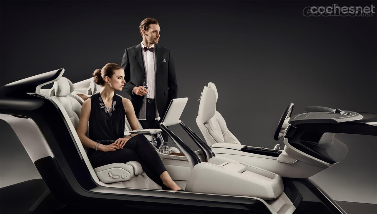 Volvo S90 Excellence Interior Concept: Mejor que en casa