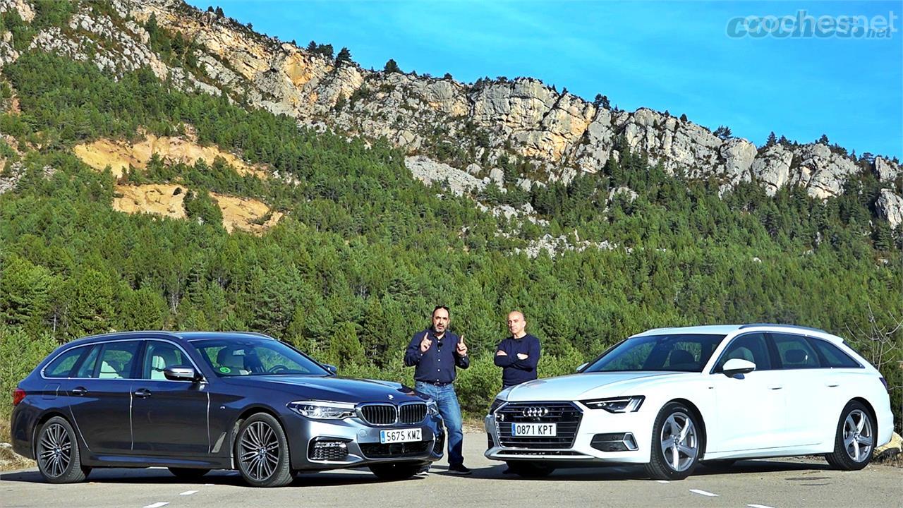 Opiniones de Audi A6 Avant 45 TDI - BMW 530d xDrive Touring: Espacio, confort e imagen