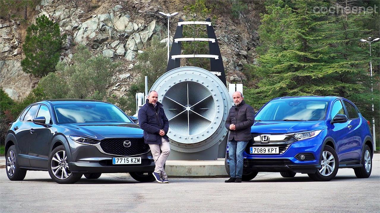 Comparativa Honda HRV contra Mazda CX30 Japoneses al poder