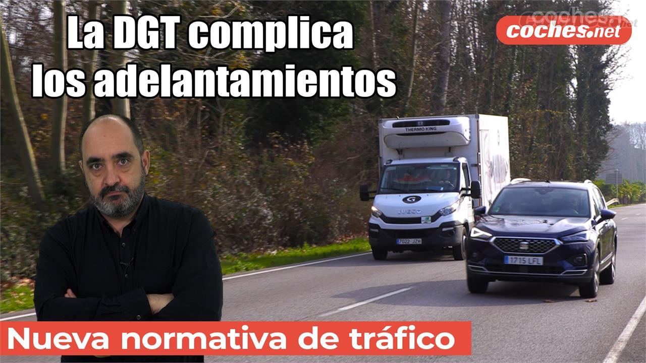 Adelantar, más peligroso con la nueva propuesta de la DGT