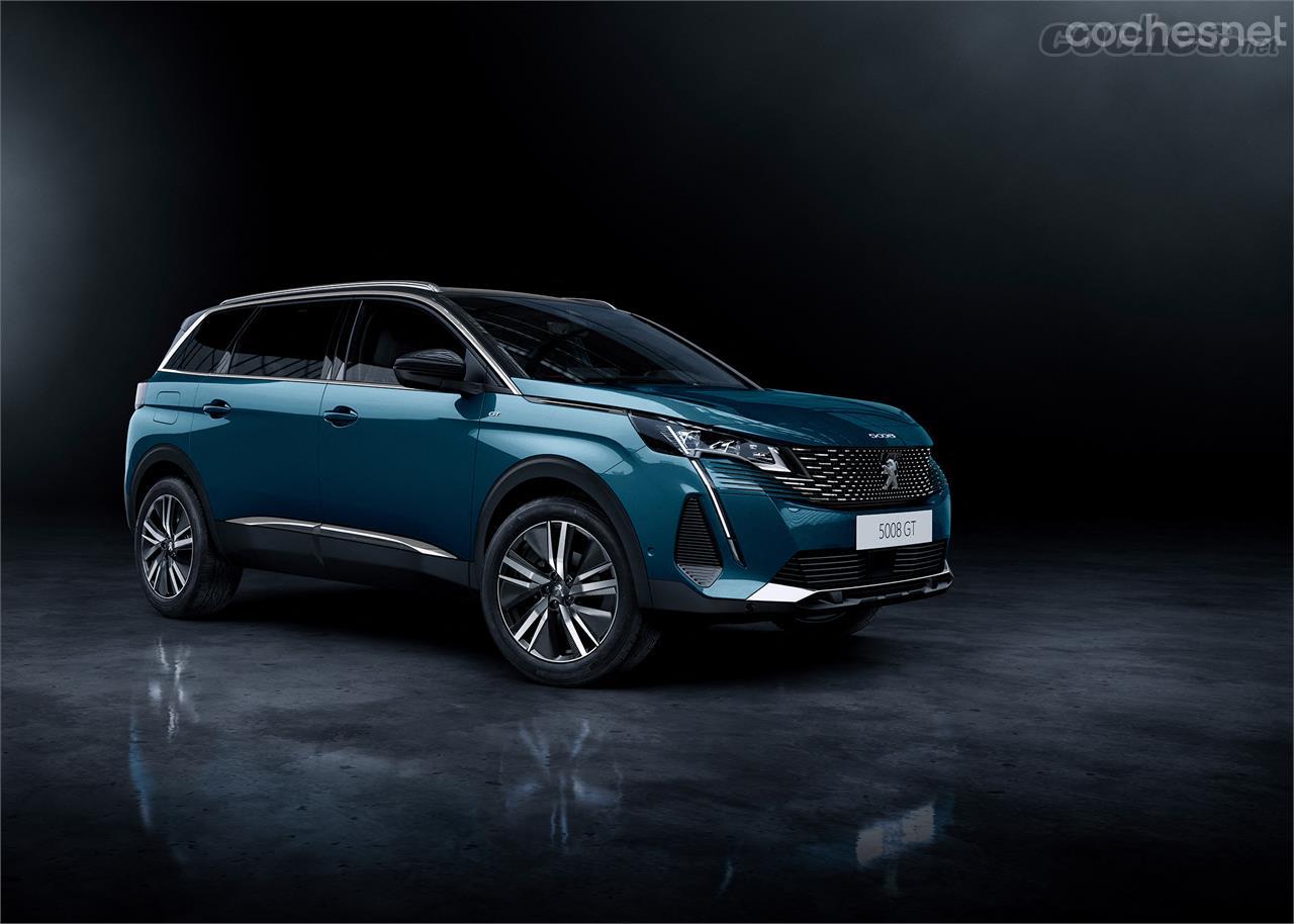 El Peugeot 5008 adecúa su estética a partir de finales de este año según la última tendencia en diseño de la marca francesa. 