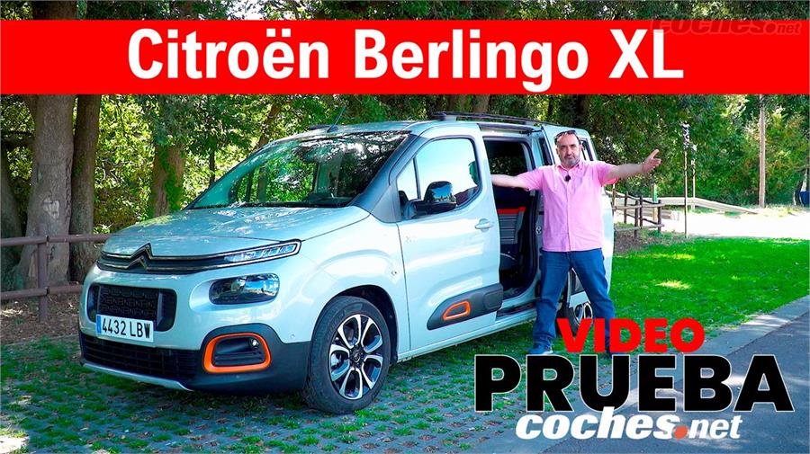 Citroën Berlingo Talla XL: 7 plazas reales para adultos